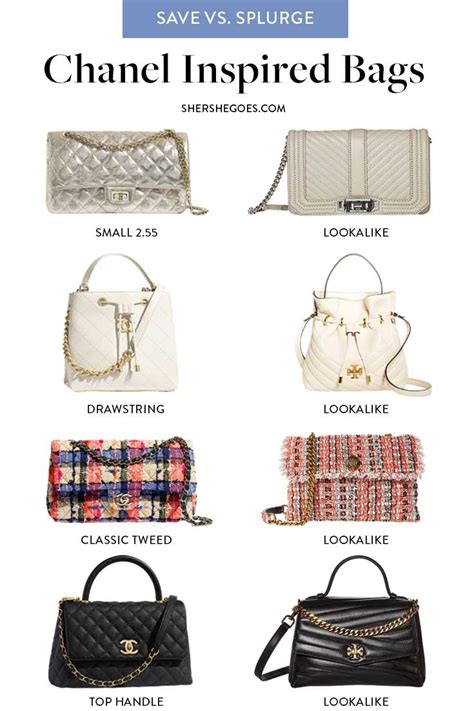 chanel purse look alike|best chanel inspired handbags.